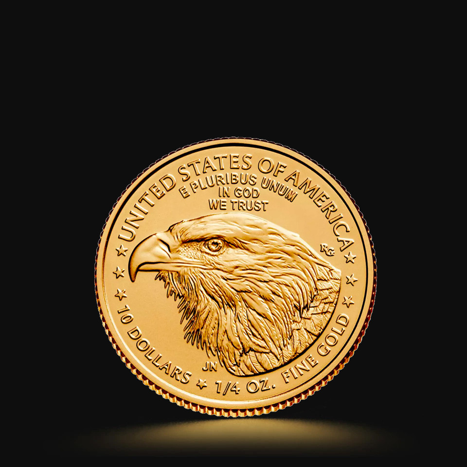 1/4 oz American Eagle gold coin | Tavid - Kuld & Hõbe
