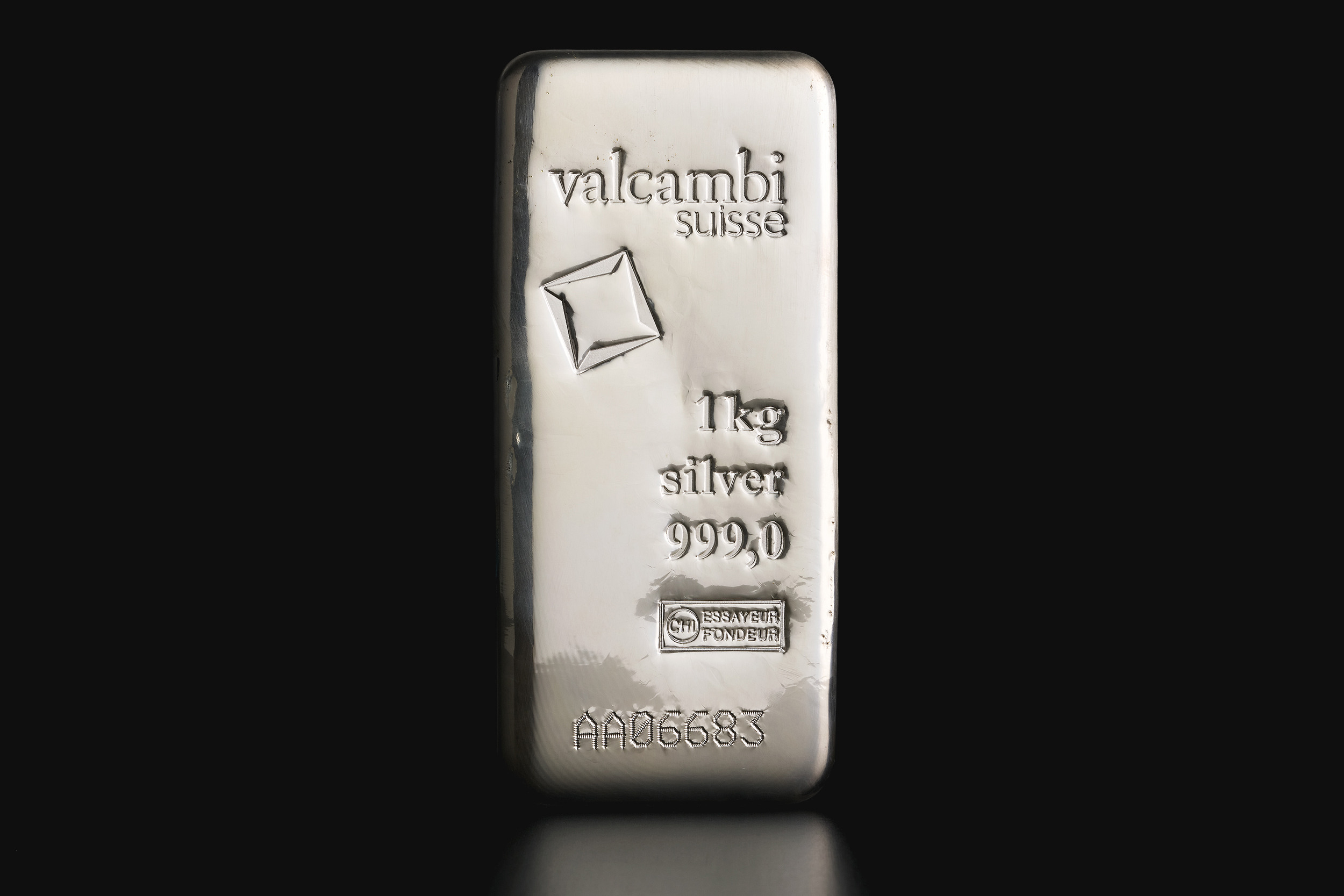 1 kg Valcambi Silver Bar Tavid Kuld H be