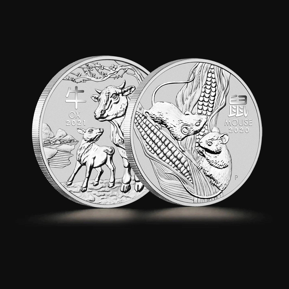 Australian LUNAR 銀貨　酉年 2017 YEAR OF THE ROOSTER COLOR - AUSTRALIAN LUNAR SERIES II