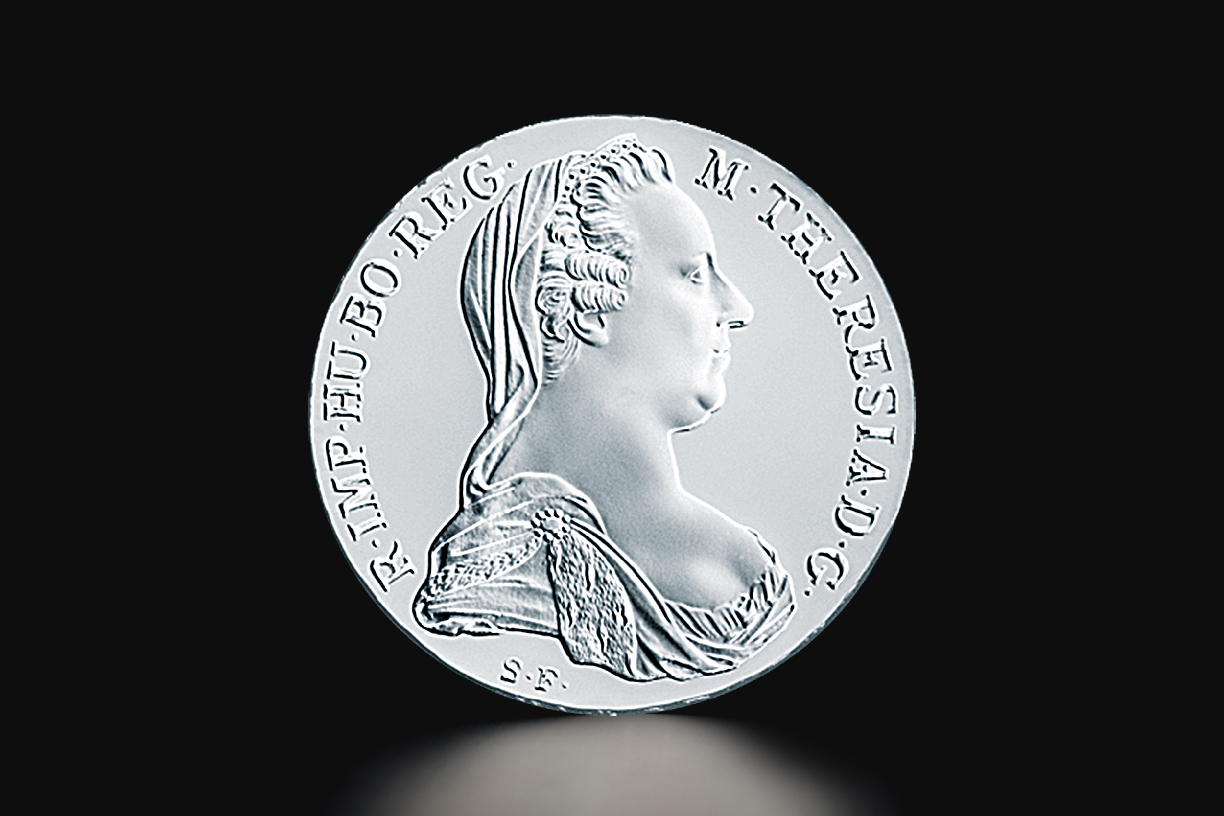 (本物)  Maria Theresa  1780 オーストリアシルバー Maria Theresa Silver Taler 1780